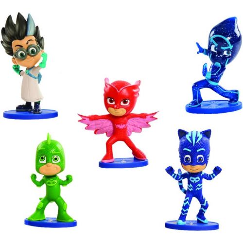  [아마존베스트]Just Play PJ Masks Collectible Figure Set (5 Pack) Styles may vary