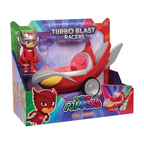  [아마존베스트]PJ Masks Turbo Blast Vehicles - Owl Glider & Owlette Figure