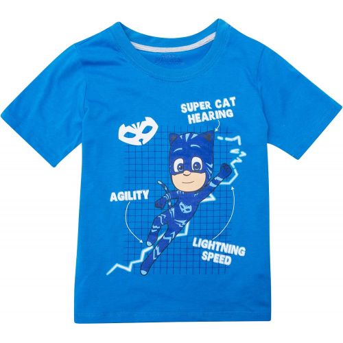  할로윈 용품PJ Masks Hoodie Combo Set - 1 Hoodie & 2 T-Shirts Featuring Catboy, Gekko & Owlette