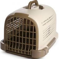 PJDDP Pet Air Box,Plastic Pets Kennel with Big Space for Small Cat,Dog