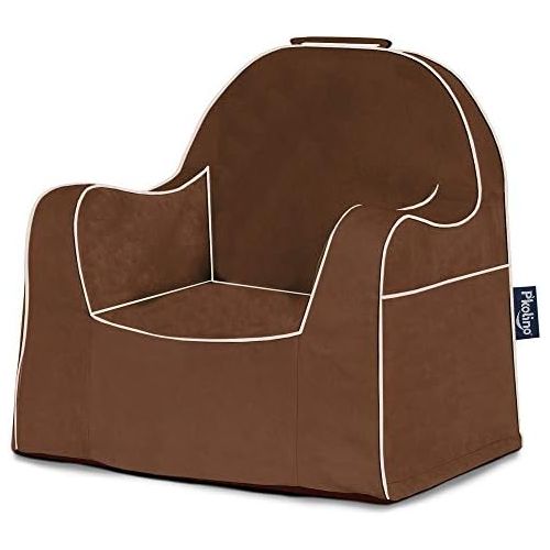  PKolino Pkolino Little Reader Dark Brown with white piping