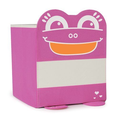  PKolino Mess Eaters Shelf Storage Bins, Pink by PKOLINO