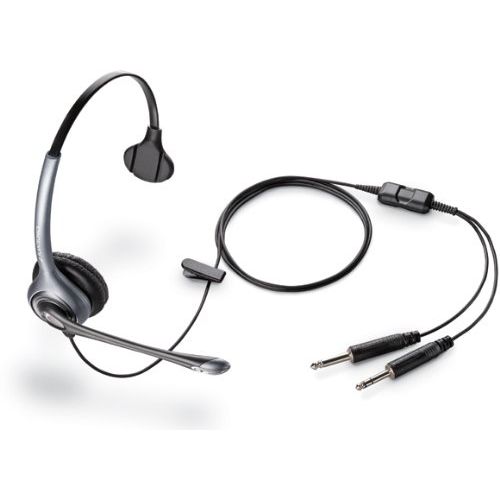  Plantronics PLANTRONICS 92380-01 MS250 AVIATION SUPRAPLUS NC MONHDST,2CONN BTO6-8WKNORETRN