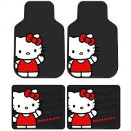 PLASTICOLOR Plasticolor Hello Kitty Sanrio Waving Front & Rear Car Truck SUV Seat Rubber Floor Mats by Plasticolor