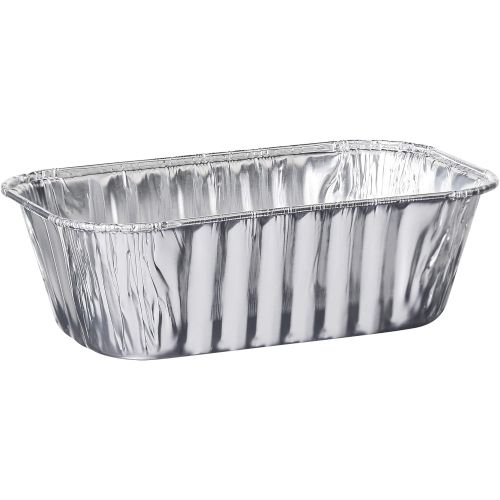  [아마존베스트]Plasticpro [1 Lb 10 Pack] Disposable Loaf Pans Aluminum Tin Foil Meal Prep Bakeware - Cookware Perfect for Baking Cakes, Bread, Meatloaf, Lasagna 1 Pound 6 X 3.75 X 2