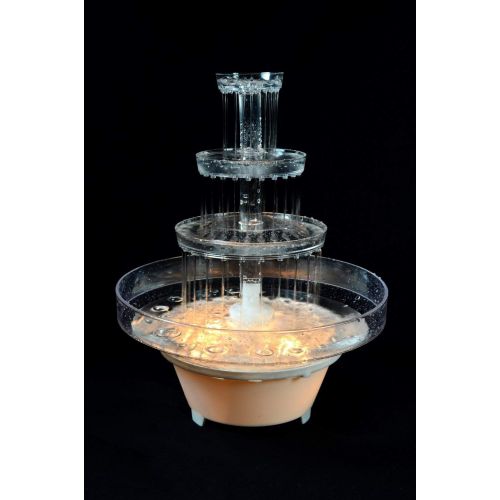  PLATINUMCAKESTAND 8 Tier Cascade Wedding Cake Stand with Fountain Set (STYLE R801)