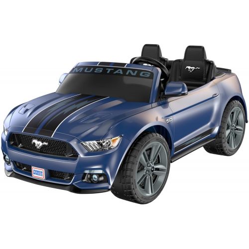  PLAYMOBIL%C2%AE Power Wheels Ford Mustang, Blue Smart Drive