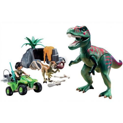 플레이모빌 PLAYMOBIL Explorer Quad With T-Rex