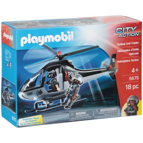 플레이모빌 PLAYMOBIL Tactical Unit Copter