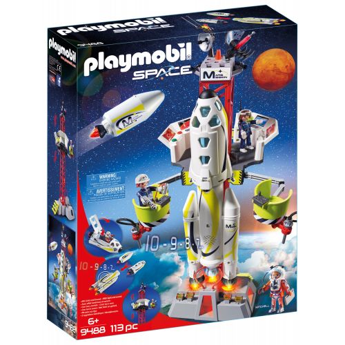 플레이모빌 PLAYMOBIL Mission Rocket with Launch Site