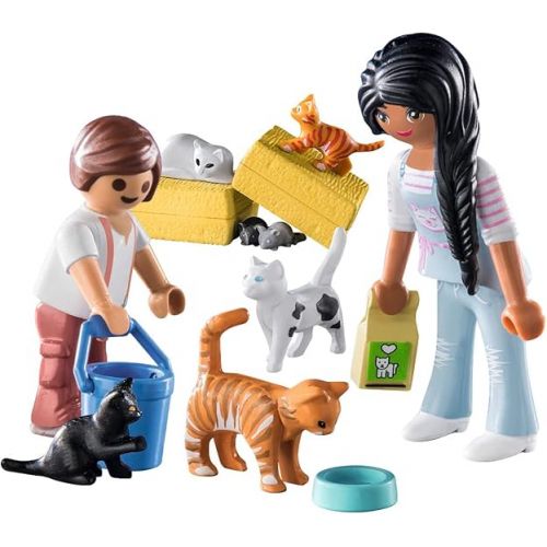 플레이모빌 Playmobil Cat Family