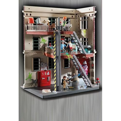 플레이모빌 Playmobil Ghostbusters Firehouse