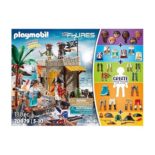 플레이모빌 Playmobil My Figures: Pirates' Island