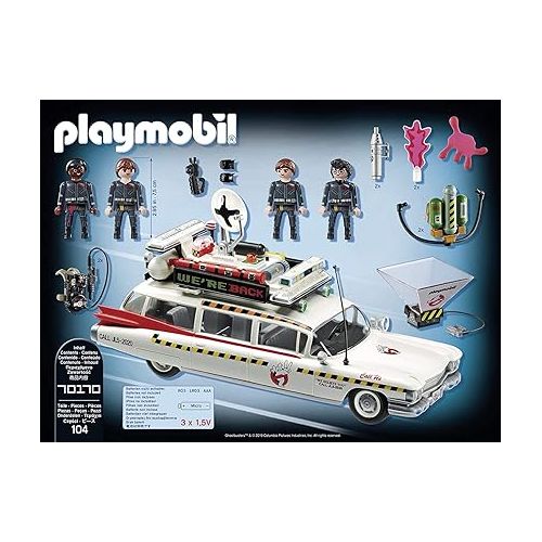 플레이모빌 Playmobil Ghostbusters Ecto-1A