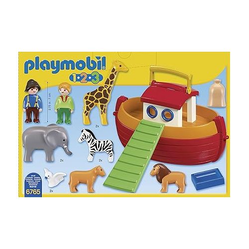 플레이모빌 Playmobil 1.2.3 My Take Along Noah's Ark