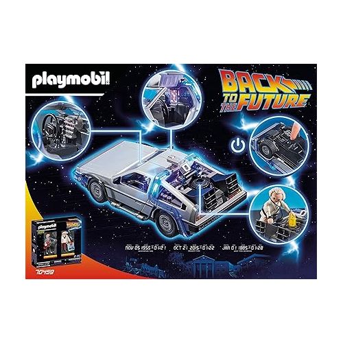 플레이모빌 Playmobil Back to The Future Delorean