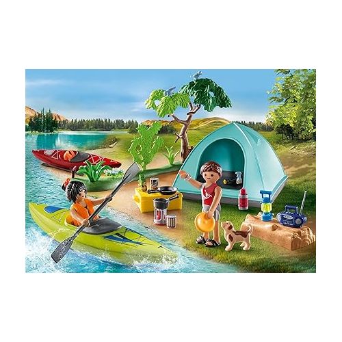 플레이모빌 Playmobil Camping with Kayaks