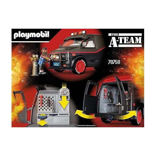 플레이모빌 Playmobil A-Team Van