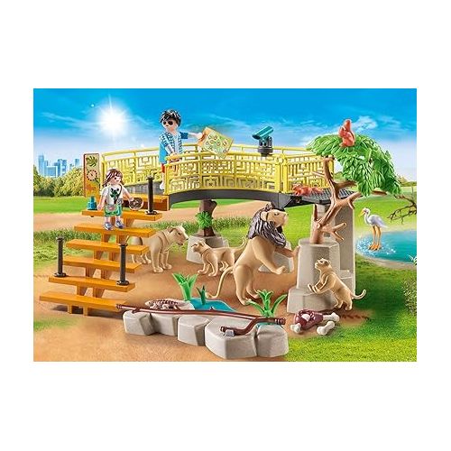 플레이모빌 Playmobil Outdoor Lion Enclosure