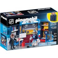 Playmobil NHL Locker Room Play Box, Blue