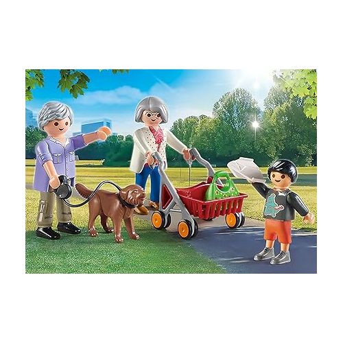 플레이모빌 Playmobil Grandparents with Child