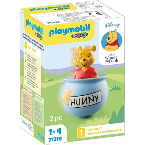 플레이모빌 Playmobil 1.2.3 & Disney: Winnie's Counter Balance Honey Pot