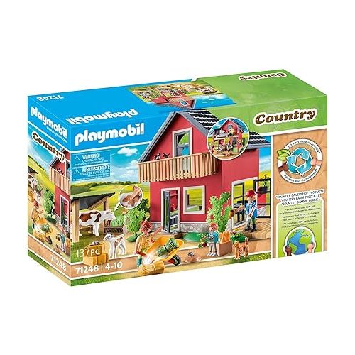 플레이모빌 Playmobil Farmhouse with Outdoor Area