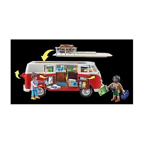 플레이모빌 Playmobil Volkswagen T1 Camping Bus