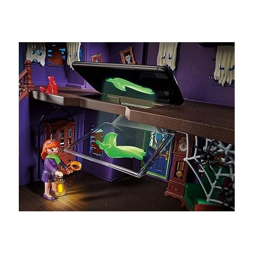플레이모빌 Playmobil Scooby-DOO! Adventure in The Mystery Mansion Playset