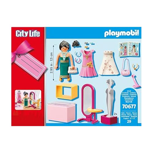 플레이모빌 Playmobil Fashion Boutique Gift Set