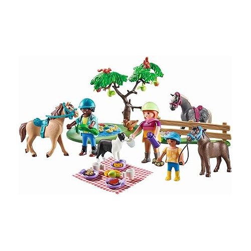 플레이모빌 Playmobil Picnic Adventure with Horses