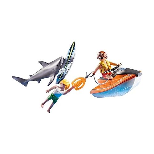 플레이모빌 Playmobil Shark Attack and Rescue Boat