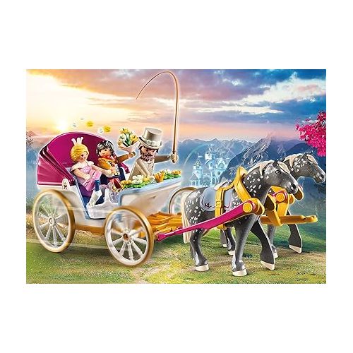 플레이모빌 Playmobil Horse-Drawn Carriage