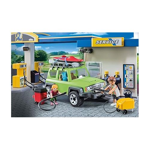 플레이모빌 Playmobil Gas Station