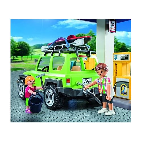 플레이모빌 Playmobil Gas Station