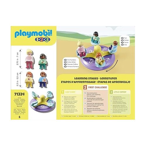 플레이모빌 Playmobil 1.2.3: Number-Merry-Go-Round