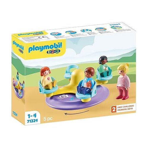 플레이모빌 Playmobil 1.2.3: Number-Merry-Go-Round