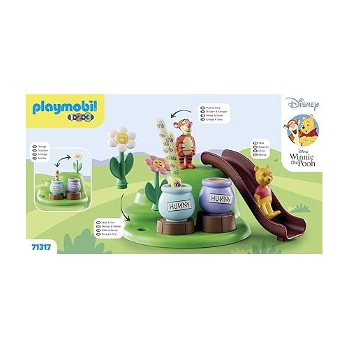 플레이모빌 Playmobil 1.2.3 & Disney: Winnie's & Tigger's Bee Garden