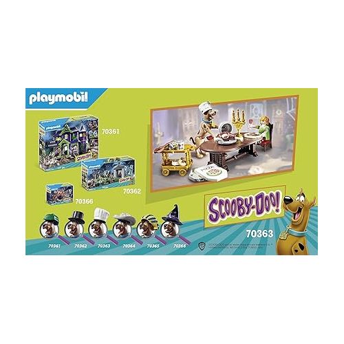 플레이모빌 Playmobil Scooby-DOO! Dinner with Shaggy Playset