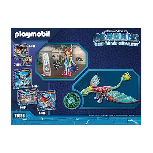 플레이모빌 PLAYMOBIL Dragons Nine Realms: Feathers & Alex