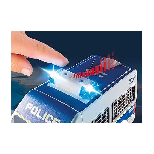 플레이모빌 Playmobil Police Van with Lights and Sound