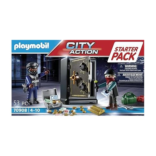 플레이모빌 Playmobil Starter Pack Bank Robbery