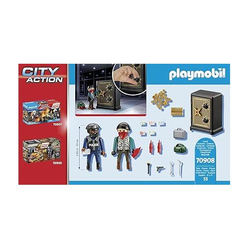 플레이모빌 Playmobil Starter Pack Bank Robbery