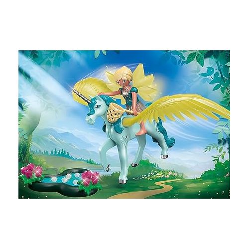 플레이모빌 Playmobil Adventures of Ayuma Crystal Fairy with Unicorn