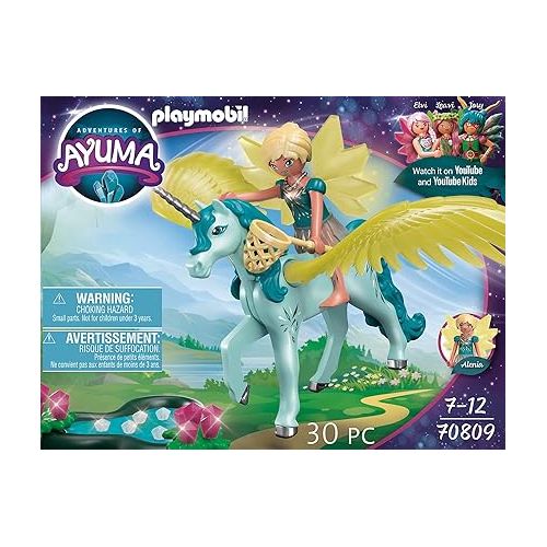 플레이모빌 Playmobil Adventures of Ayuma Crystal Fairy with Unicorn