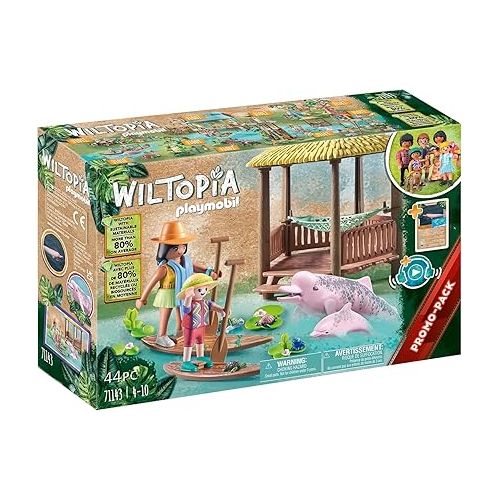 플레이모빌 Playmobil Wiltopia - Paddling tour with The River Dolphins