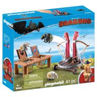 PLAYMOBIL How to Train Your Dragon Gobber The Belch with Sheep Sling