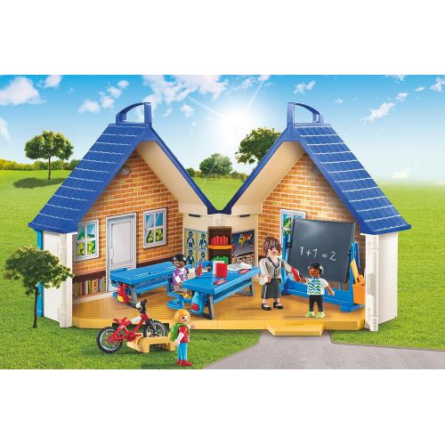 플레이모빌 Playmobil PLAYMOBIL Take Along School House