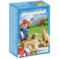 PLAYMOBIL Golden Retrievers with Puppies