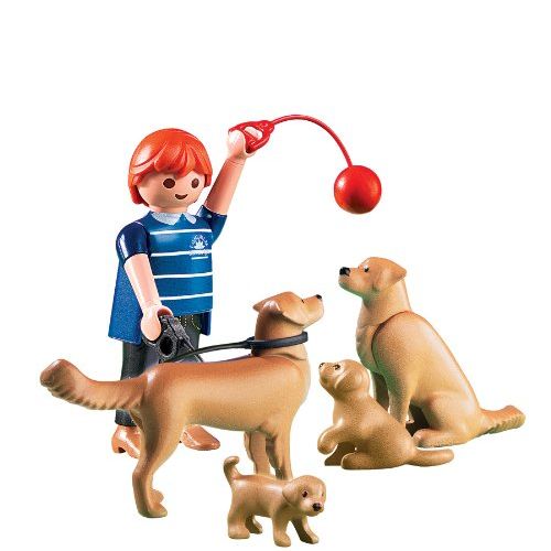 플레이모빌 PLAYMOBIL Golden Retrievers with Puppies